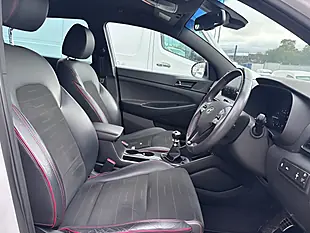 Used 2020 Hyundai Tucson N Line White - Interior and Exterior details 12