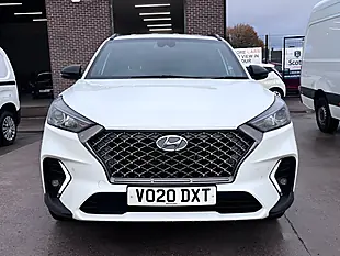 Used 2020 Hyundai Tucson N Line White - Interior and Exterior details 4