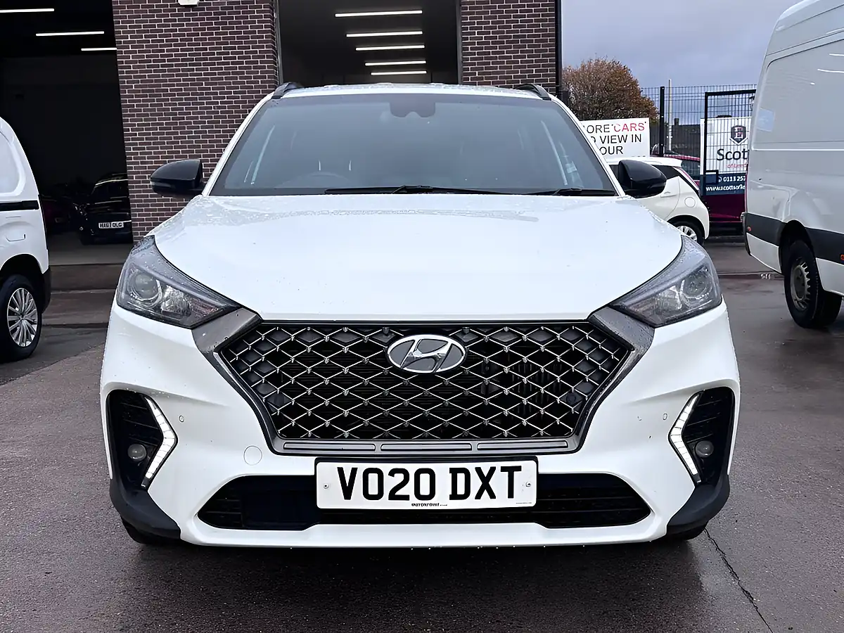 Used 2020 Hyundai Tucson N Line White - Interior and Exterior details 4