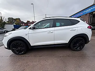 Used 2020 Hyundai Tucson N Line White - Interior and Exterior details 6