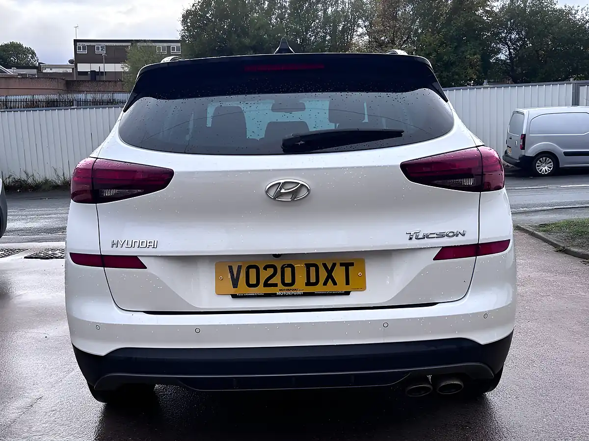 Used 2020 Hyundai Tucson N Line White - Interior and Exterior details 8