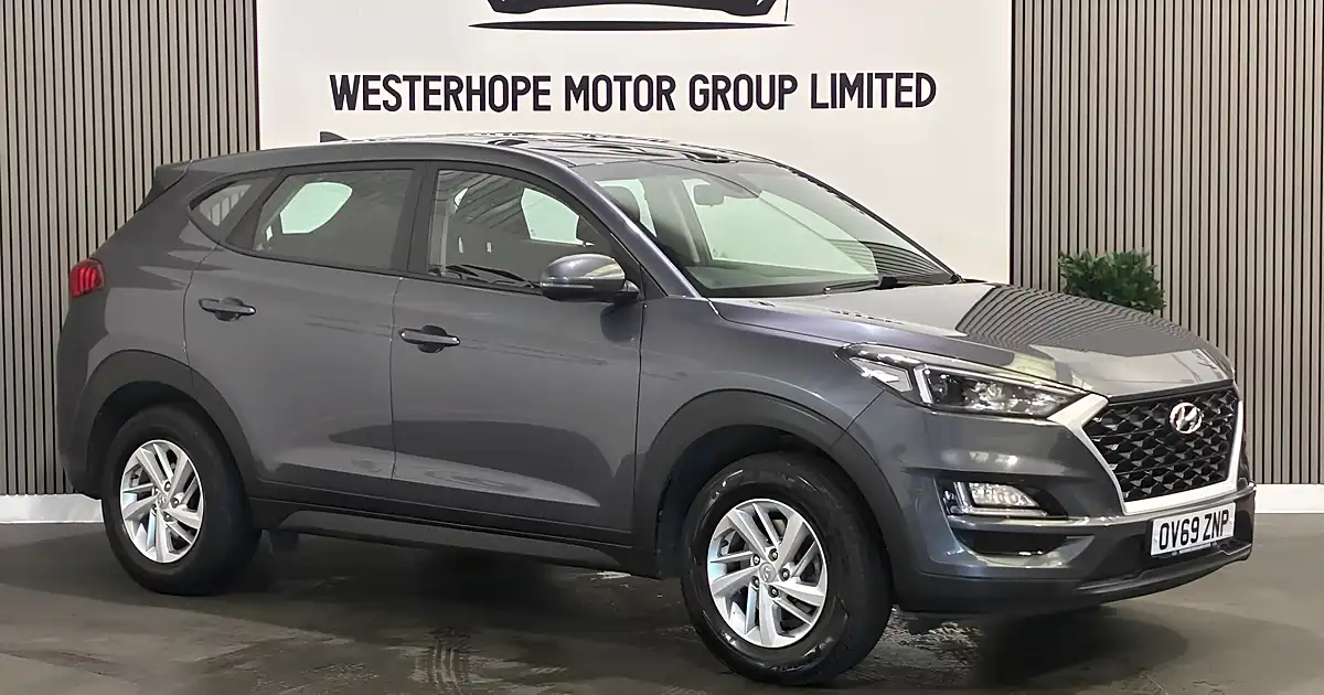 Used 2020 Hyundai Tucson S Connect Grey - Front View