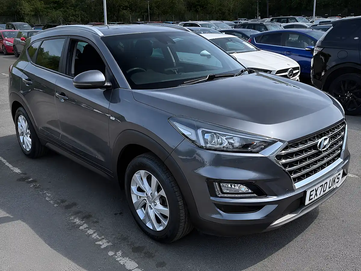 Used 2020 Hyundai Tucson Se Edition Grey - Front View