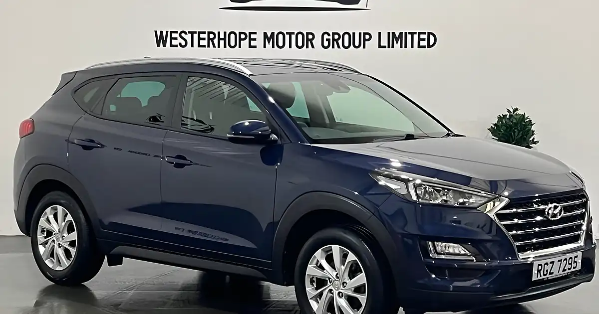 Used 2020 Hyundai Tucson Se Nav Blue - Front View