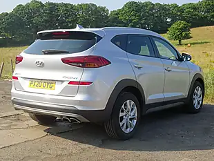 Used 2020 Hyundai Tucson Se Nav Platinum Silver - Interior and Exterior details 10
