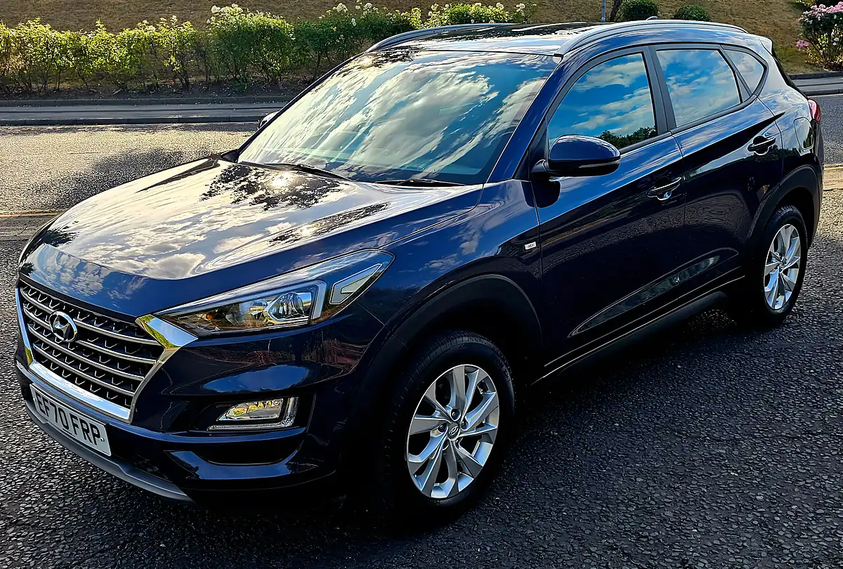 Used 2020 Hyundai Tucson Se Nav Stellar Blue - Interior and Exterior details 2