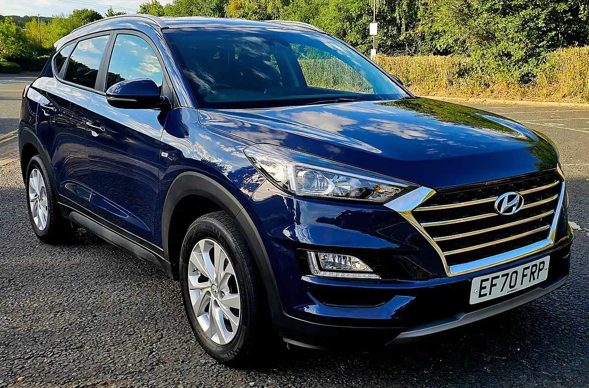 Used 2020 Hyundai Tucson Se Nav Stellar Blue - Interior and Exterior details 3
