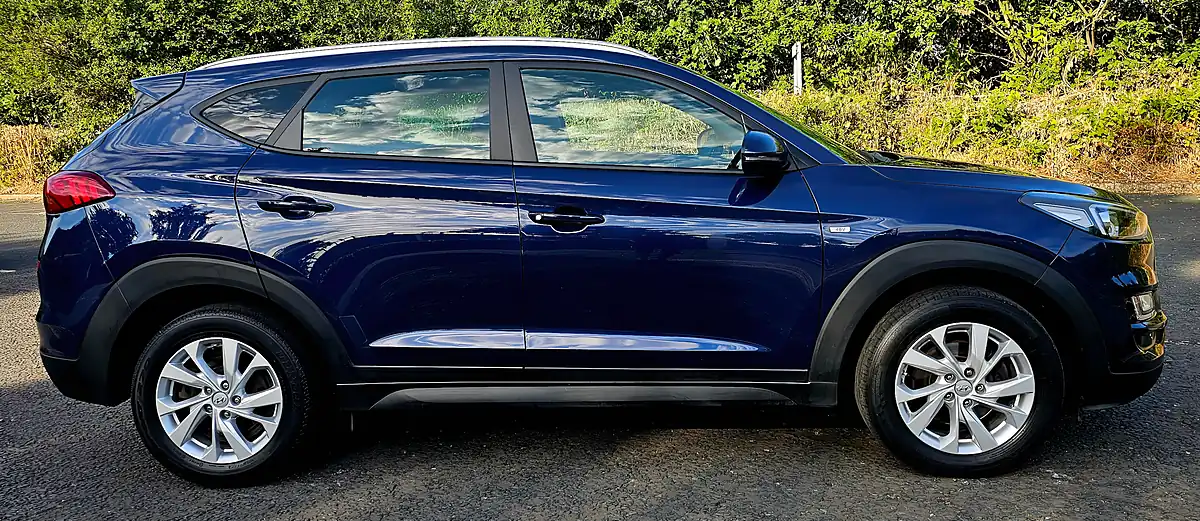 Used 2020 Hyundai Tucson Se Nav Stellar Blue - Interior and Exterior details 4