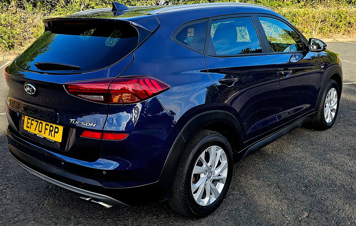 Used 2020 Hyundai Tucson Se Nav Stellar Blue - Interior and Exterior details 5