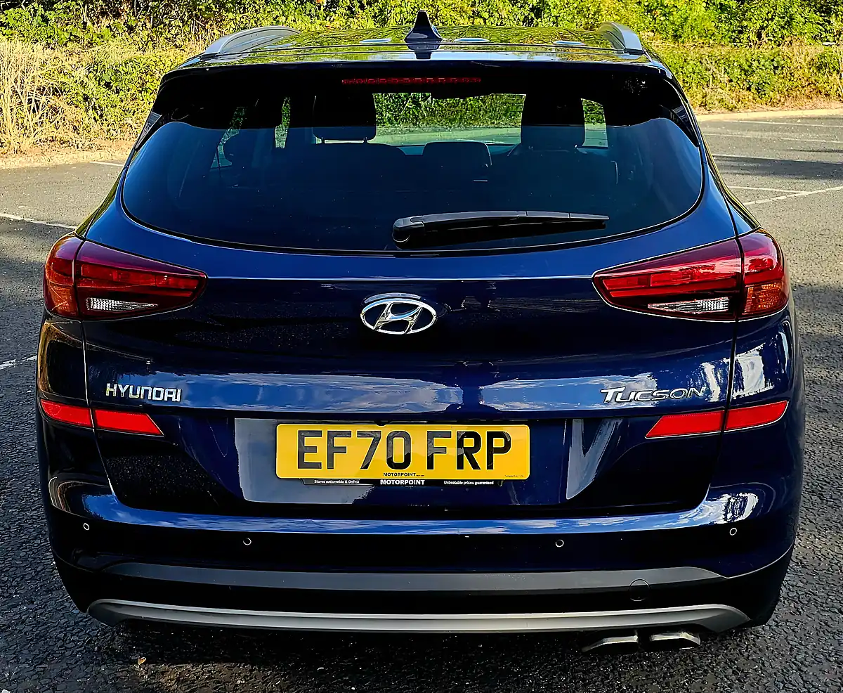 Used 2020 Hyundai Tucson Se Nav Stellar Blue - Interior and Exterior details 6