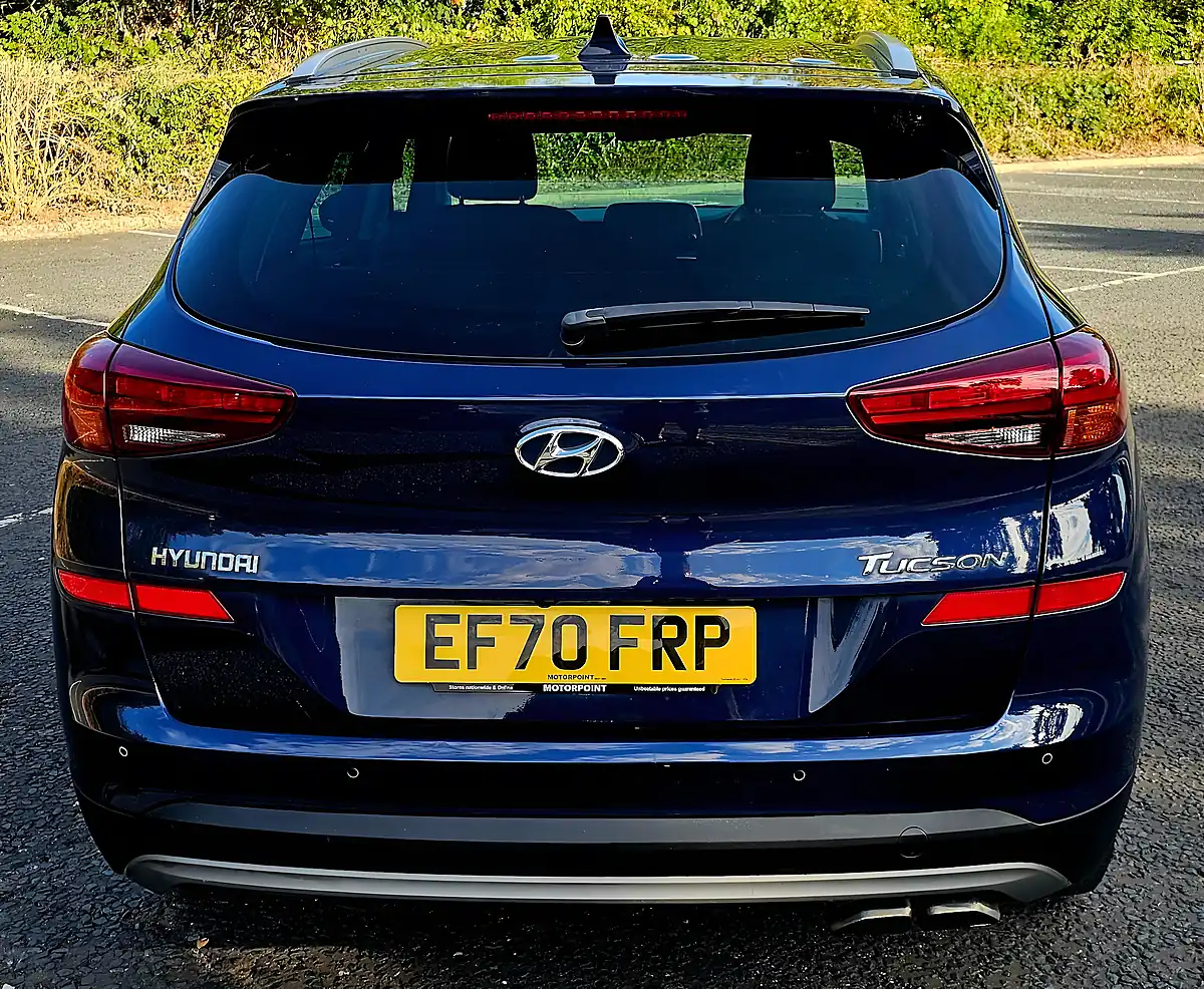 Used 2020 Hyundai Tucson Se Nav Stellar Blue - Interior and Exterior details 7