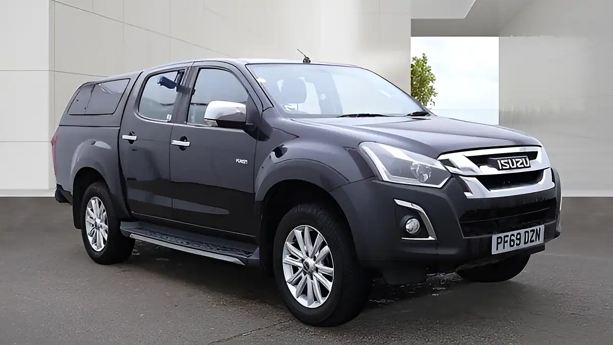Used 2020 Isuzu D-Max Yukon Nav+ Black - Front View
