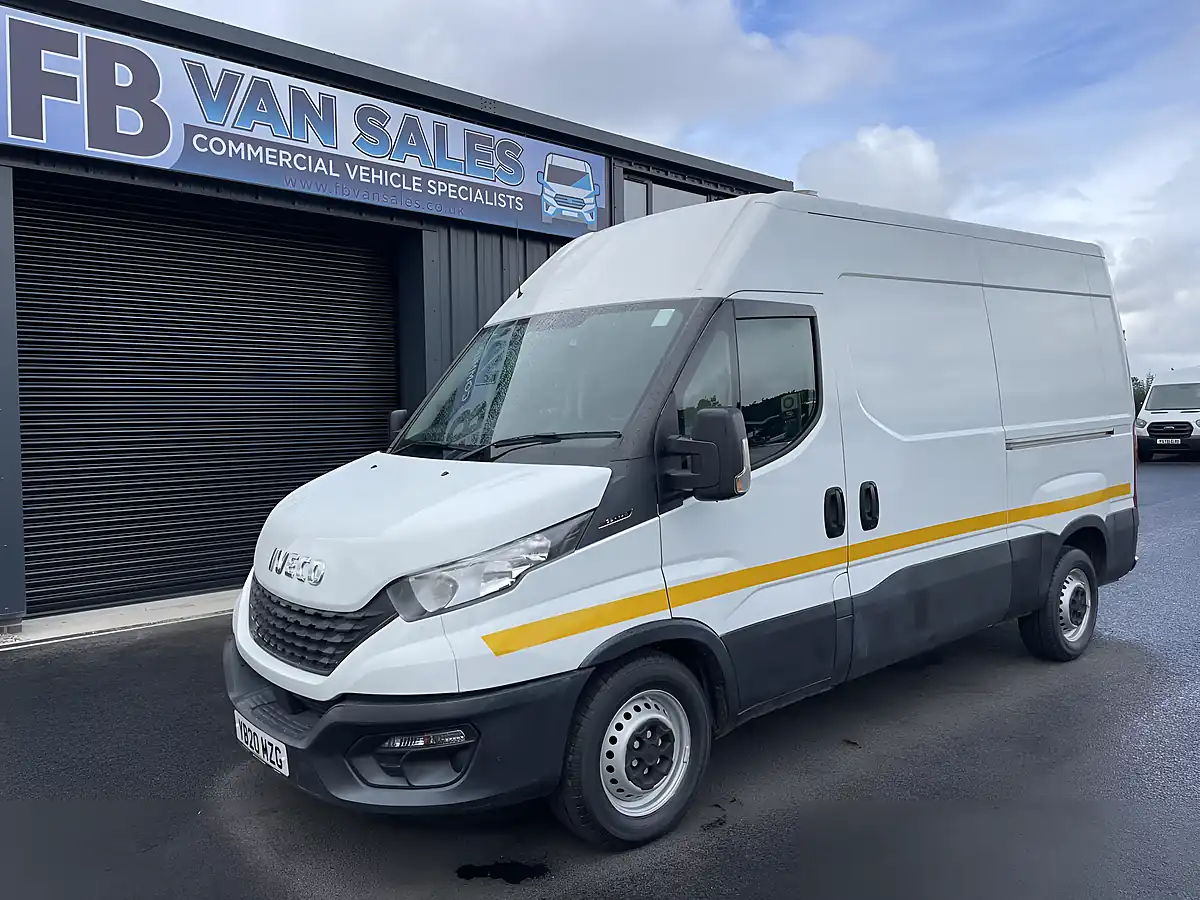 Used 2020 Iveco Daily 35S14 Swb Euro 6 No Vat White - Front View