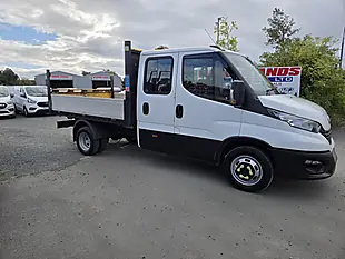 Used 2020 Iveco Daily Crew Cab Tipper Pickup White - Interior and Exterior details 2