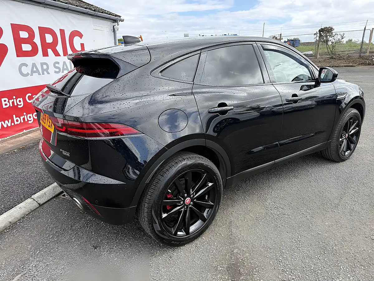 Used 2020 Jaguar E-Pace Black - Interior and Exterior details 10