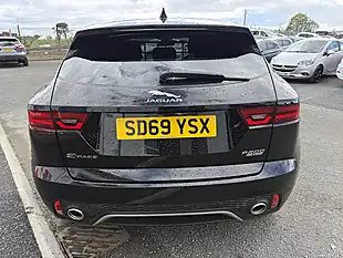 Used 2020 Jaguar E-Pace Black - Interior and Exterior details 3