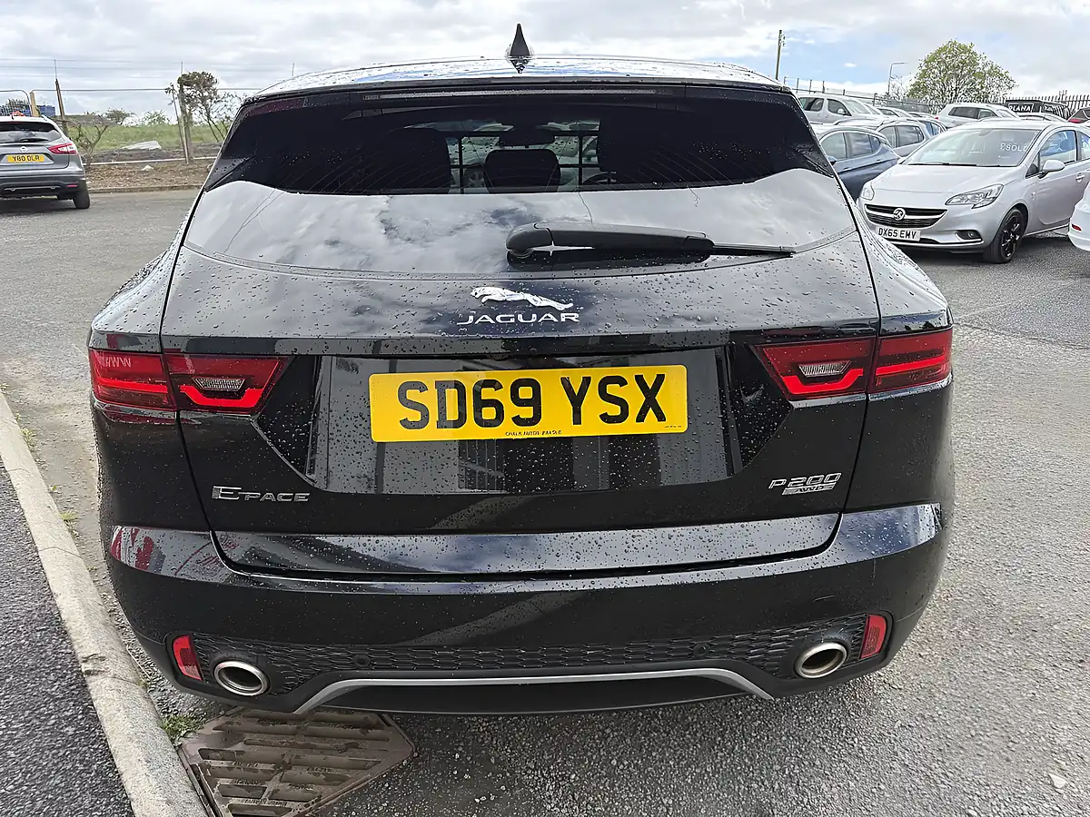 Used 2020 Jaguar E-Pace Black - Interior and Exterior details 3