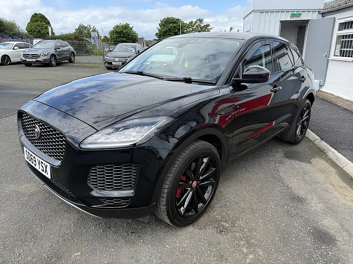 Used 2020 Jaguar E-Pace Black - Interior and Exterior details 5