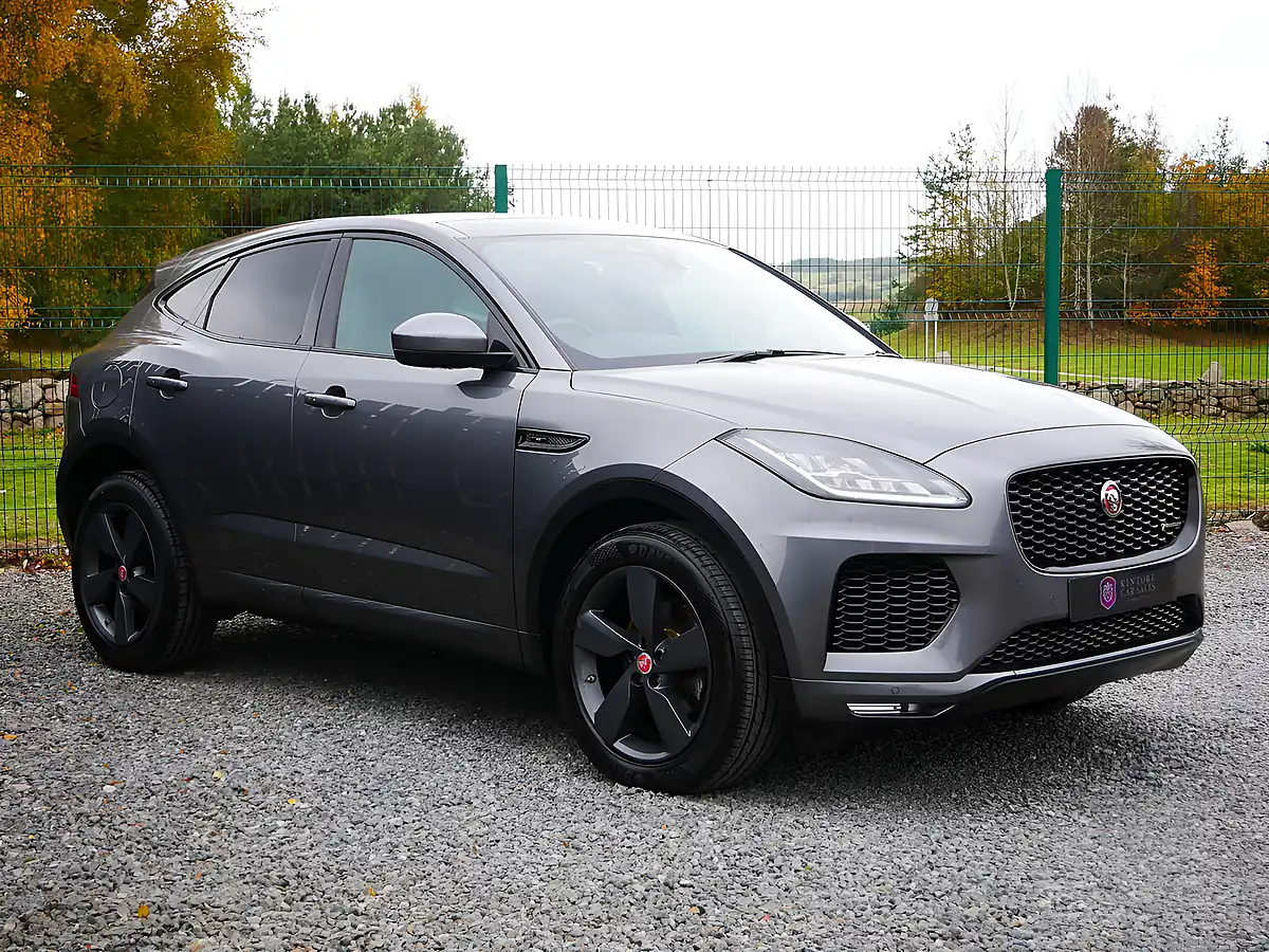 Used 2020 Jaguar E-Pace Chequered Flag Grey - Interior and Exterior details 2