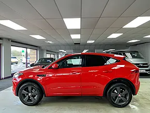 Used 2020 Jaguar E-Pace Chequered Flag Photon Red - Interior and Exterior details 10