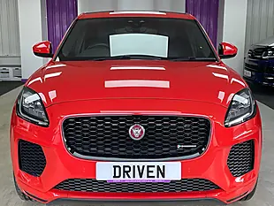 Used 2020 Jaguar E-Pace Chequered Flag Photon Red - Interior and Exterior details 6