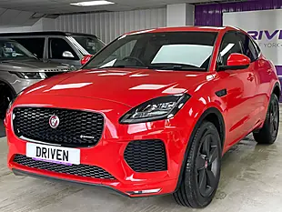 Used 2020 Jaguar E-Pace Chequered Flag Photon Red - Interior and Exterior details 7