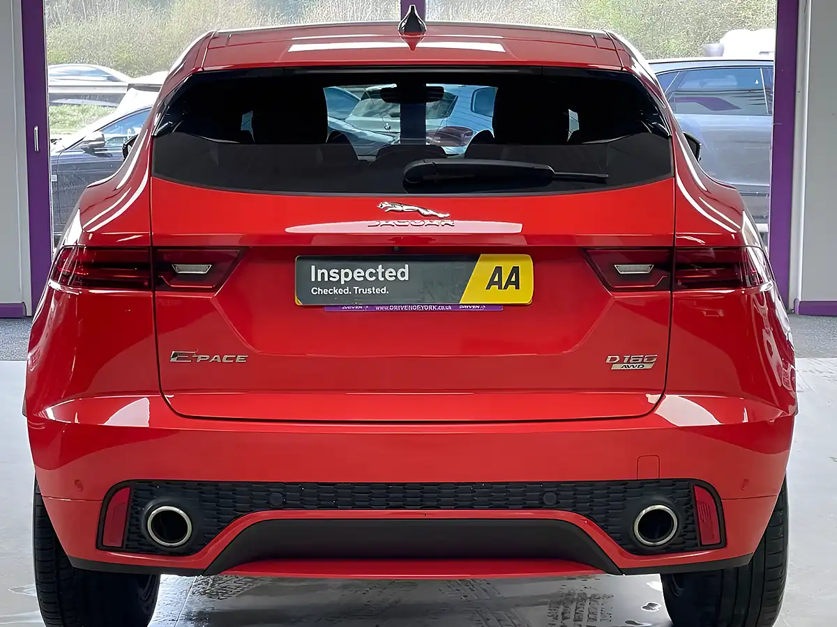 Used 2020 Jaguar E-Pace Chequered Flag Photon Red - Interior and Exterior details 9