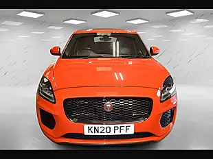 Used 2020 Jaguar E-Pace Chequered Flag Photon Red - Interior and Exterior details 2