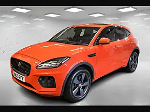 Used 2020 Jaguar E-Pace Chequered Flag Photon Red - Interior and Exterior details 4