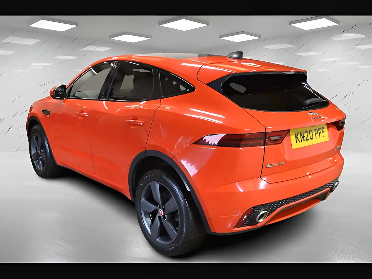 Used 2020 Jaguar E-Pace Chequered Flag Photon Red - Interior and Exterior details 6