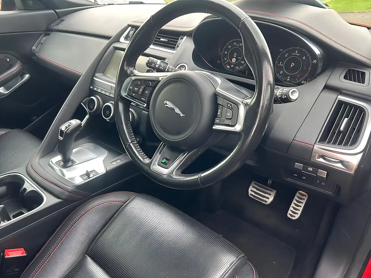 Used 2020 Jaguar E-Pace Chequered Flag Red - Interior and Exterior details 11
