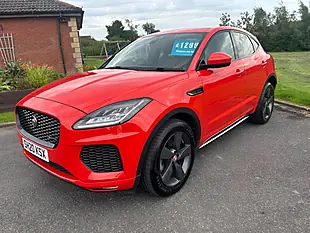 Used 2020 Jaguar E-Pace Chequered Flag Red - Interior and Exterior details 3