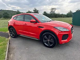 Used 2020 Jaguar E-Pace Chequered Flag Red - Interior and Exterior details 5