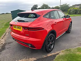 Used 2020 Jaguar E-Pace Chequered Flag Red - Interior and Exterior details 6