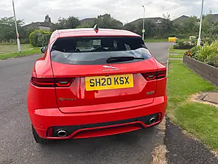 Used 2020 Jaguar E-Pace Chequered Flag Red - Interior and Exterior details 7