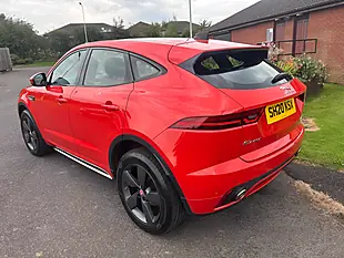 Used 2020 Jaguar E-Pace Chequered Flag Red - Interior and Exterior details 8