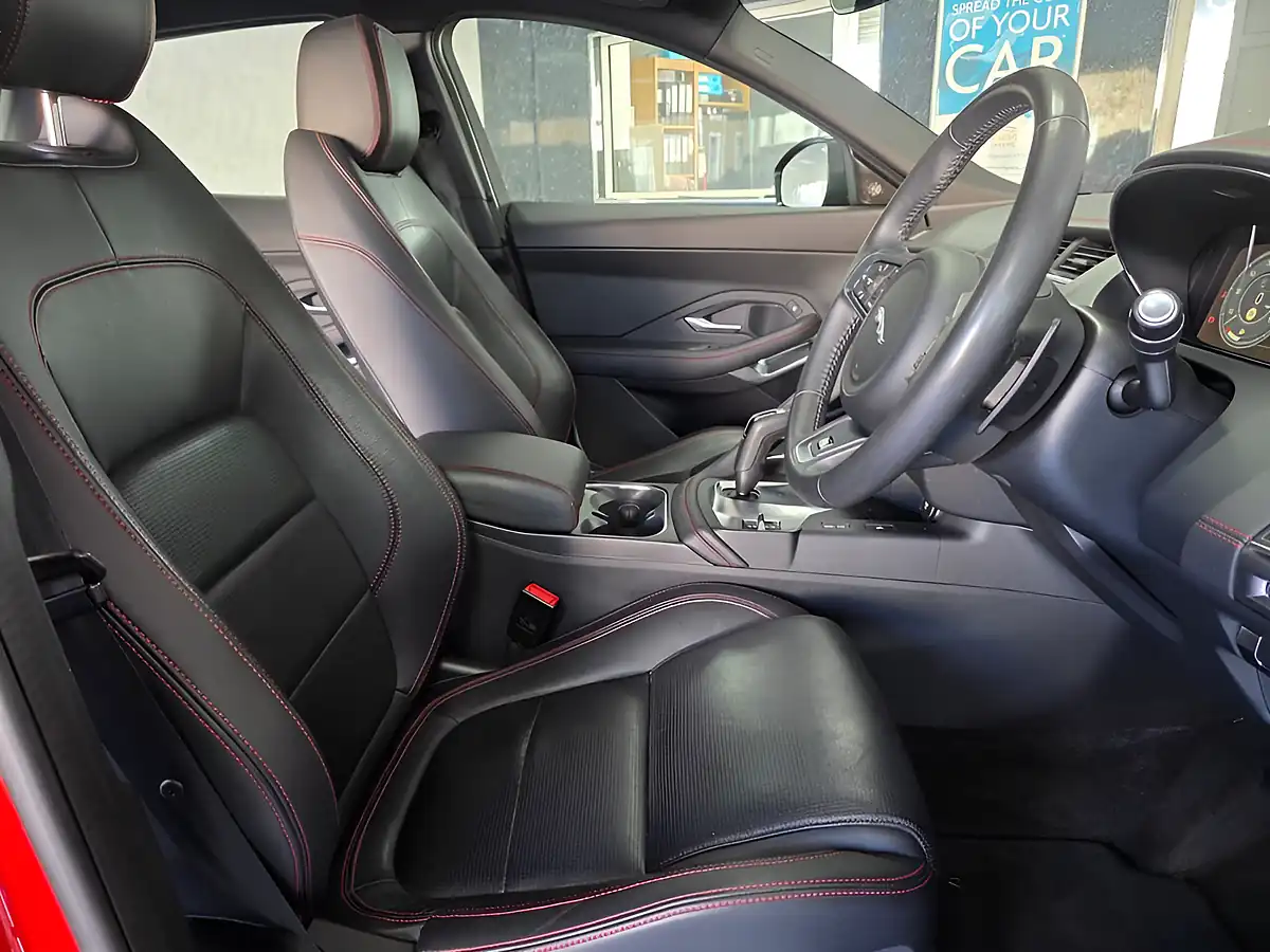 Used 2020 Jaguar E-Pace Chequered Flag Red - Interior and Exterior details 20