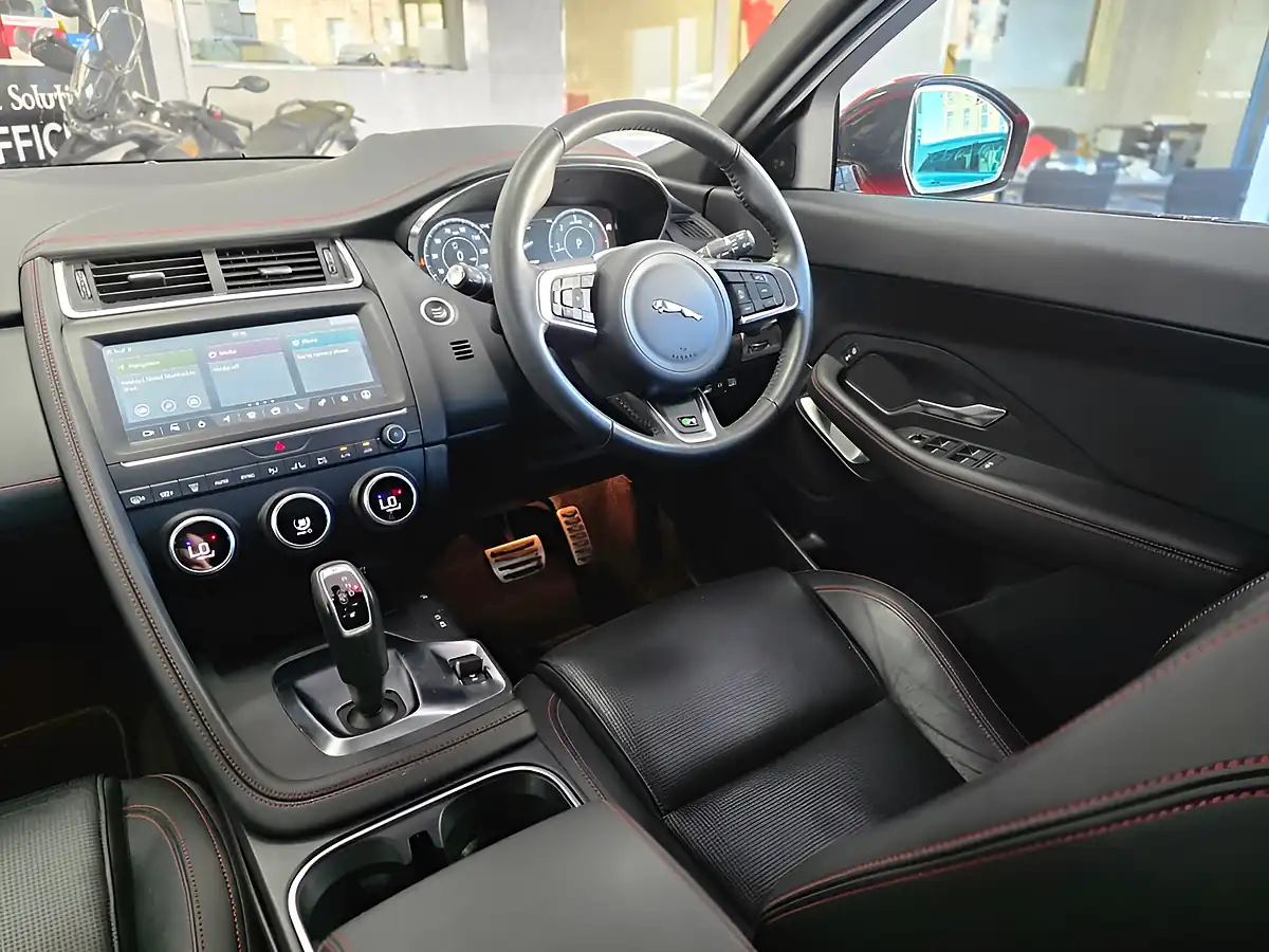 Used 2020 Jaguar E-Pace Chequered Flag Red - Interior and Exterior details 7
