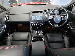 Used 2020 Jaguar E-Pace Chequered Flag Red - Interior and Exterior details 8