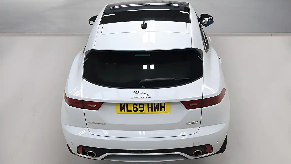 Used 2020 Jaguar E-Pace Chequered Flag White - Interior and Exterior details 14