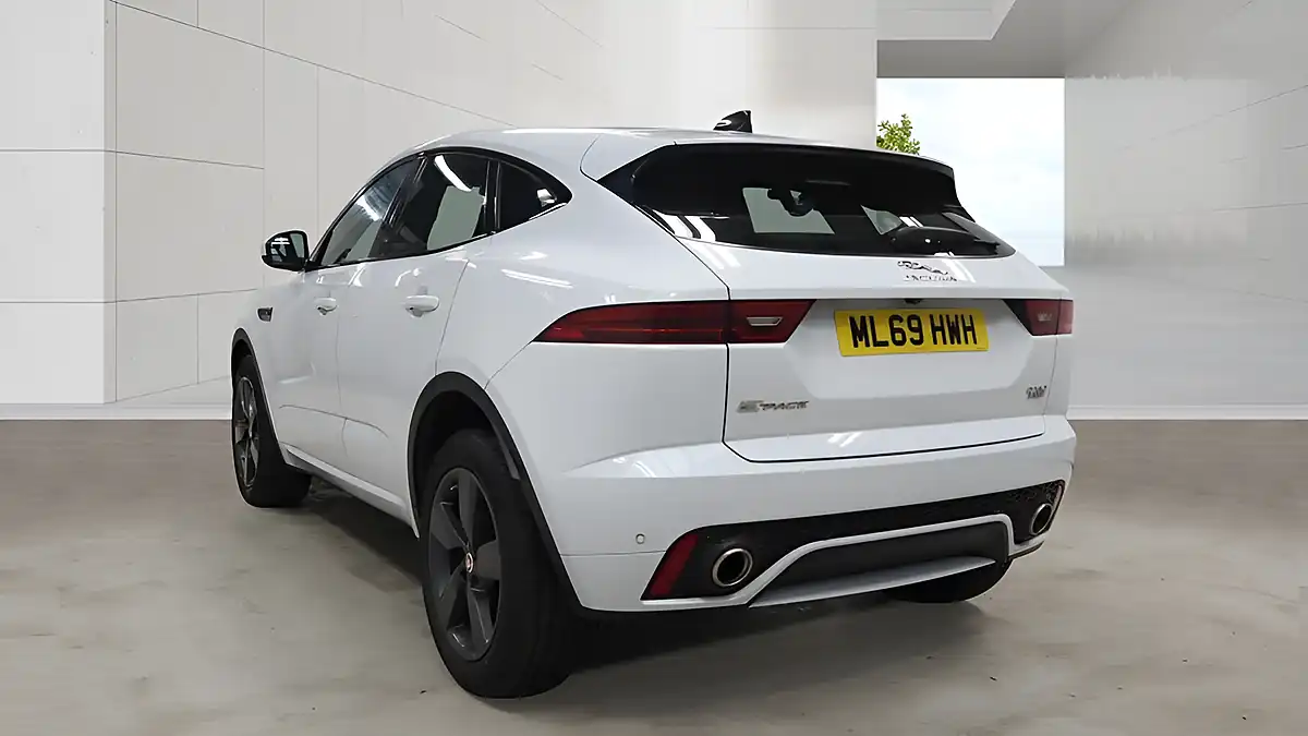 Used 2020 Jaguar E-Pace Chequered Flag White - Interior and Exterior details 8