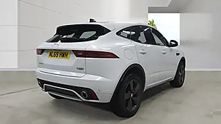 Used 2020 Jaguar E-Pace Chequered Flag White - Interior and Exterior details 9