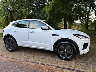 Used 2020 Jaguar E-Pace Chequered Flag White - Interior and Exterior details 10