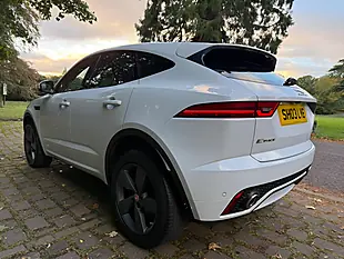 Used 2020 Jaguar E-Pace Chequered Flag White - Interior and Exterior details 11