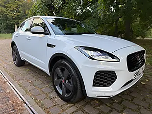 Used 2020 Jaguar E-Pace Chequered Flag White - Interior and Exterior details 3