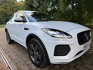 Used 2020 Jaguar E-Pace Chequered Flag White - Interior and Exterior details 4