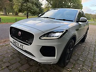 Used 2020 Jaguar E-Pace Chequered Flag White - Interior and Exterior details 6