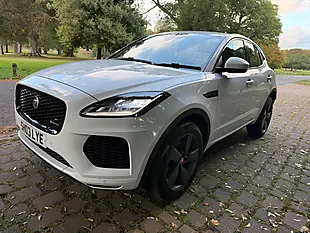 Used 2020 Jaguar E-Pace Chequered Flag White - Interior and Exterior details 7