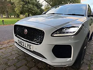 Used 2020 Jaguar E-Pace Chequered Flag White - Interior and Exterior details 8
