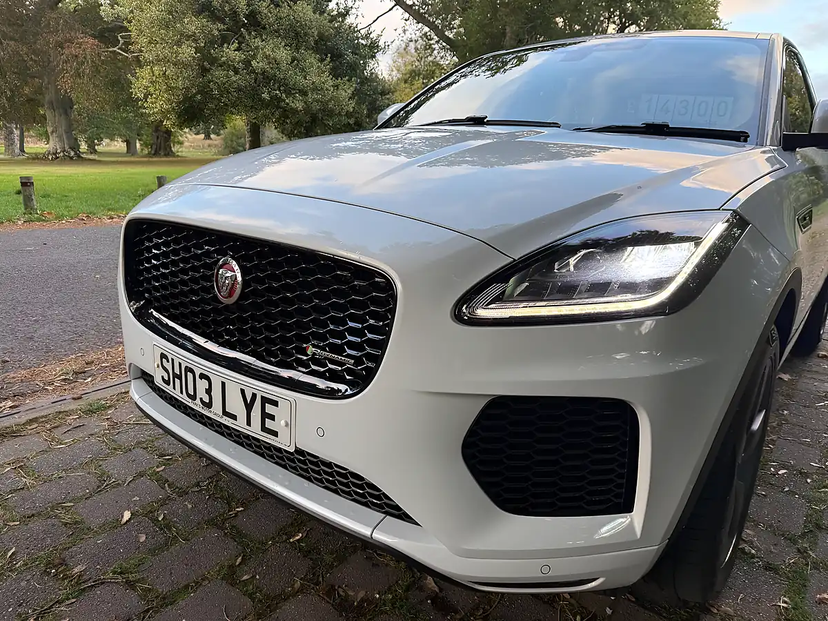 Used 2020 Jaguar E-Pace Chequered Flag White - Interior and Exterior details 8